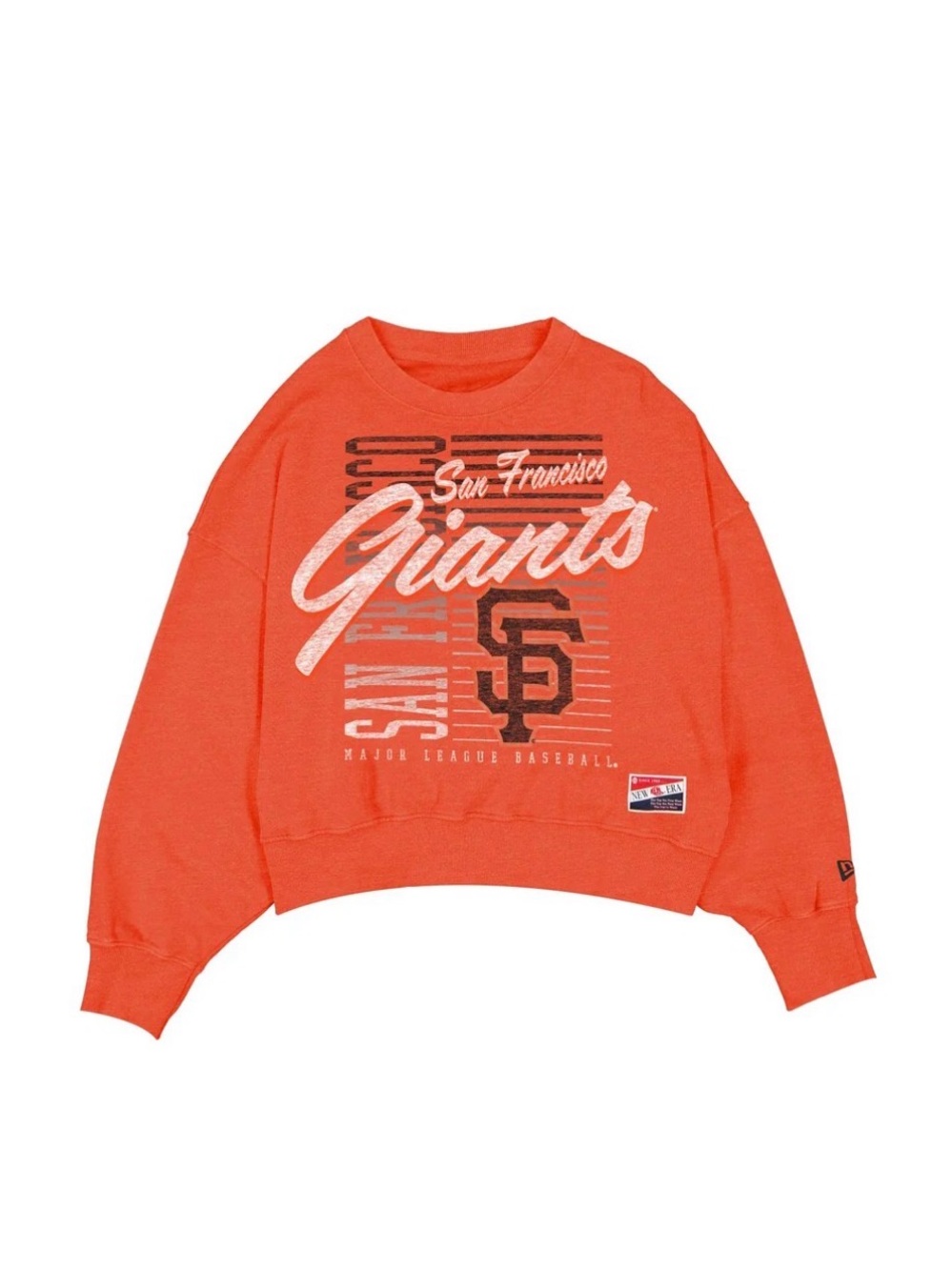 New Era San Francisco Giants Throwback Women's Washed Crewneck